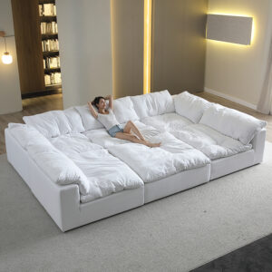 Cloud Sofa Set Furniture Compressed Sofa Couch Living Room Sofas