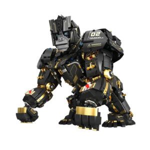 Gorillas Bricks Assembling Model Educational Heavy Armor Mechanical Ape Building Blocks for Gift Toy