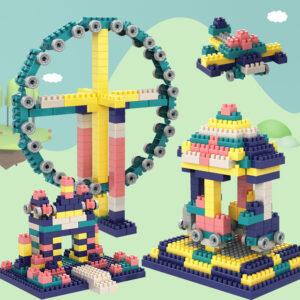 Children's Big Building Blocks Toys Puzzle Toys DIY Assembling Blocks Paradise Enlightenment Toys for Kids