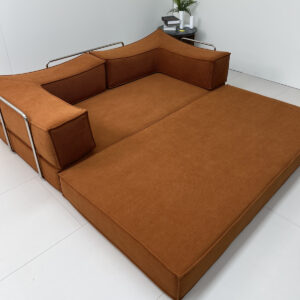 Folding Sofa Bed Fabric Modular Sofa Detachable and Compressible Living Room Sofa