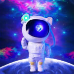 Decorative Smart Table Lamp Astronaut Bluetooth Speaker Starry Sky Lamp