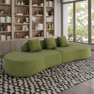 Multi-functional Couch Long-lasting comfort Sofa Sleeper Sofa with Foam Mattress Without Metal Frame